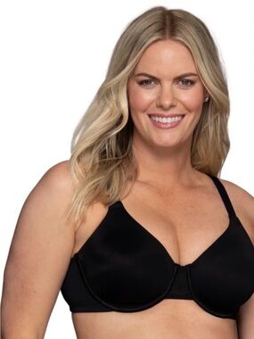 Everyday Smooth Full Coverage Underwire Bra in Black